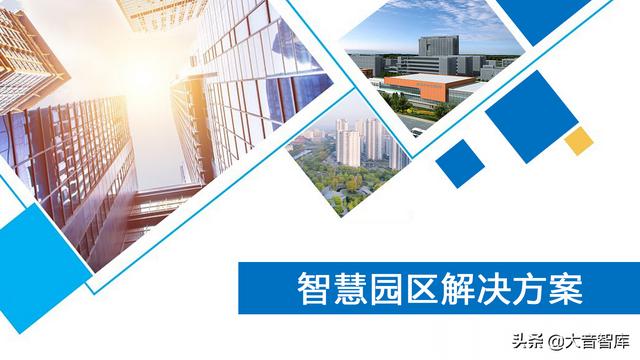 “云、智、大、物、移”智慧园区解决方案PPT