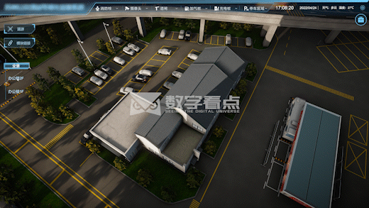 数字孪生助力智慧园区公交场站数字化建设，让城市交通出行更顺畅