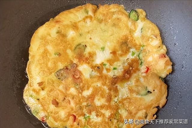 小米椒香葱豆渣煎饼独家，豆渣葱饼做法大全