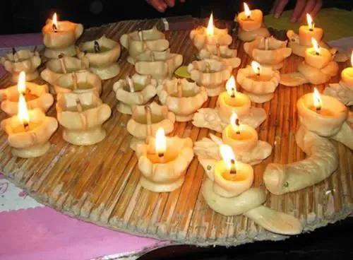 用面捏灯盏过程习俗是什么样的