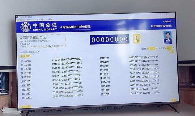 633组客户！中签率约28.6%！园区建屋天著别墅摇号结果出炉