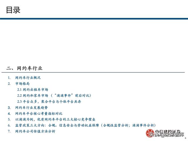 出行服务行业深度报告：后网约车时代将如何演绎？