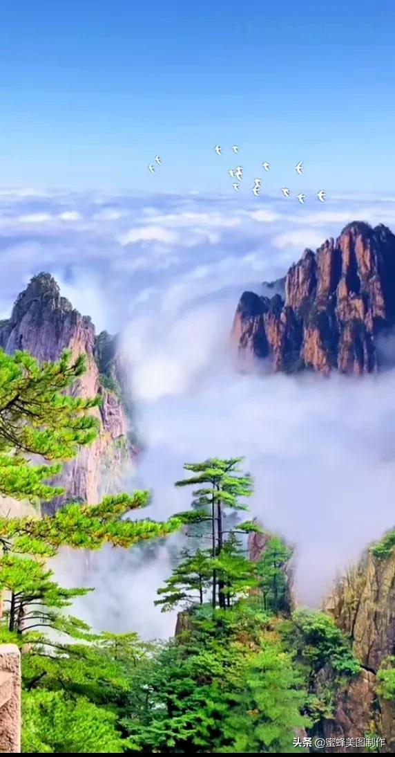人间仙境，世外桃源，美不胜收