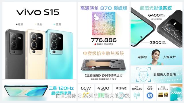 外观、影像、性能全方位提升，vivo S15系列震撼发布