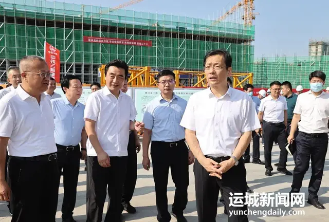 On July 4, Yuncheng Party Committee Secretary Ding Xiaoqiang ...