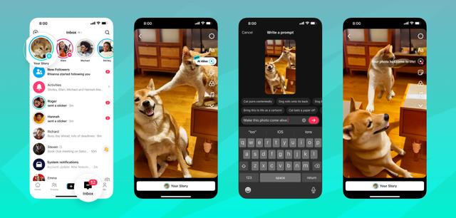 TikTok上線圖生視頻AI功能：可生成富有運動感、氛圍感的創意內容 - 天天要聞