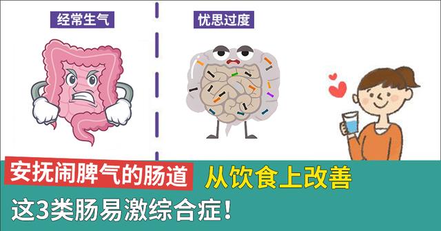 安抚闹脾气的肠道，从饮食上改善这3类肠易激综合症