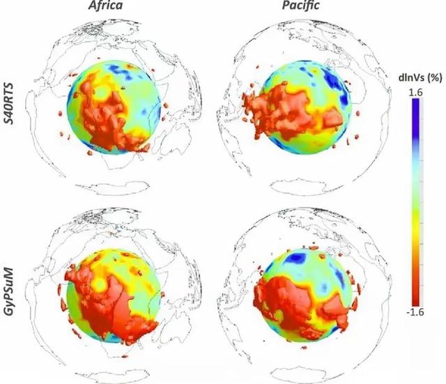 科学家发现非洲和太平洋下面有两个巨大圆球状结构，大如澳洲大陆