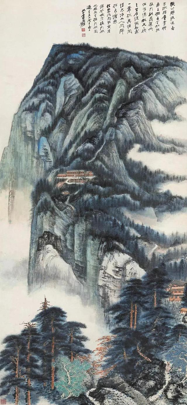 国色山水画插图