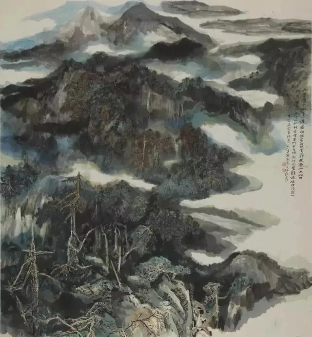 国色山水画插图