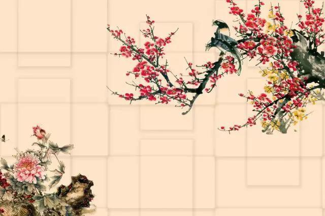 今日立春 春暖花开喜上眉梢图