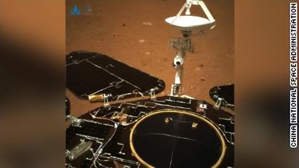 中国的火星车在火星着陆点发现了惊人的水