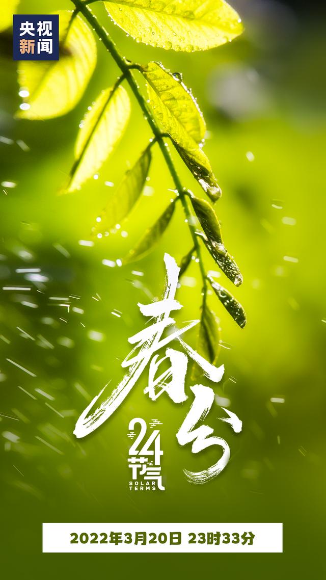 今日春分，莫负好时光！