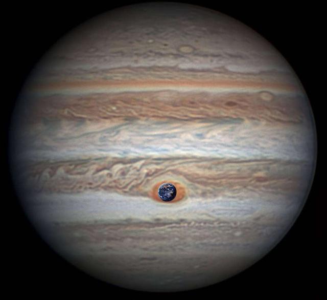 木星有多可怕？天文学家：仅一个大红斑，就能吞噬4个地球