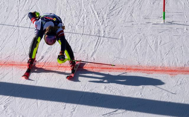 冬奧會｜高山滑雪——女子迴轉賽況(3) - 