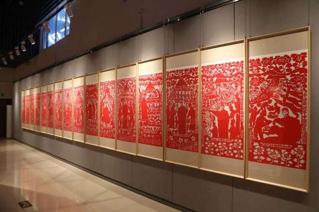 通化師範學院舉辦楊靖宇將軍英雄事迹撕紙作品創作展 - 