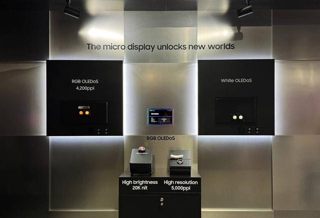 三星顯示器已開始為Galaxy XR生產OLEDoS顯示屏 - 