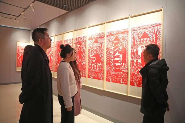 通化師範學院舉辦楊靖宇將軍英雄事迹撕紙作品創作展 - 