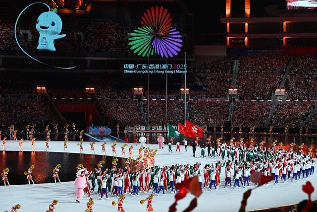 全運會｜體育強國夢 潮湧大灣區——第十五屆全國運動會開幕式側記