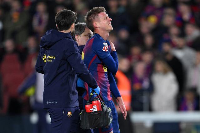 每體：若接受手術奧爾莫要缺陣4個月，因此巴薩選擇保守治療