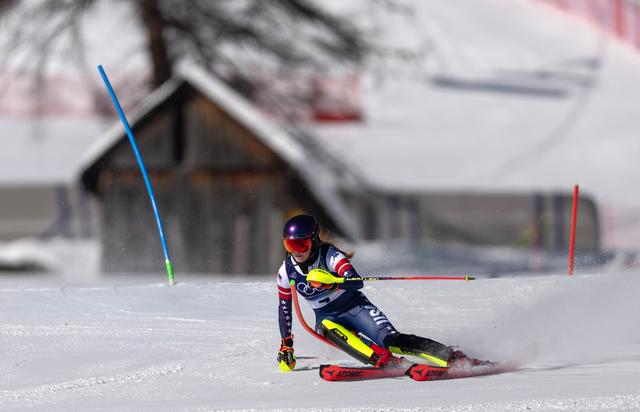 冬奧會｜高山滑雪——女子迴轉賽況(3) - 