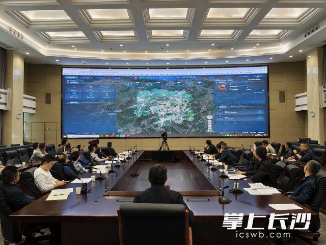 長沙“試飛”無人機統一管控系統