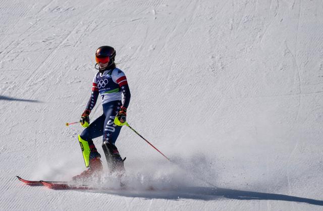 冬奧會｜高山滑雪——女子迴轉賽況(3) - 