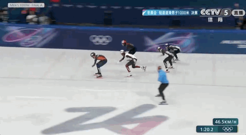 孫龍奪得短道速滑1000米決賽銀牌