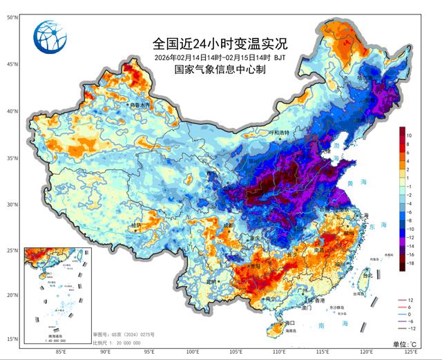 一輪寒潮天氣來襲，明天這些地方降溫超10℃