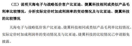 海昌智能IPO，比亞迪是“戰略低價客戶”？國金證券保代周劉橋、解明如何看待“豁免披露”合理性？ - 