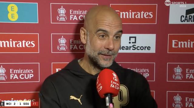 瓜帥：連續4年闖入足總杯決賽太酷了，連羅馬帝國也沒做到過