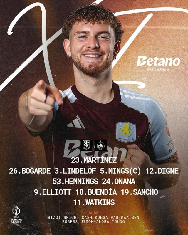 第6次出場！埃梅里賽前稱埃利奧特會替補 但他出現在了球隊首發中