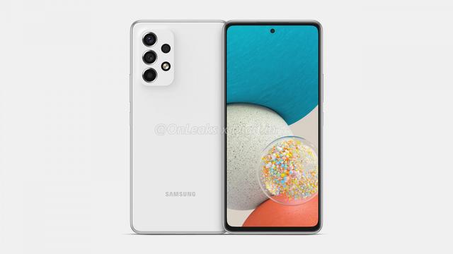 Galaxy A53 5G渲染图显示新机对熟悉的设计进行了小幅改进 不含耳机插孔