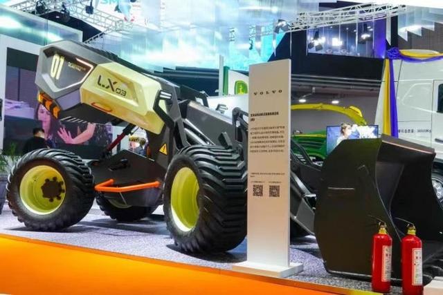 沃尔沃建筑设备展示电气化、自动化领域创新突破 LX03全自动电动轮式装载机概念机全球首展