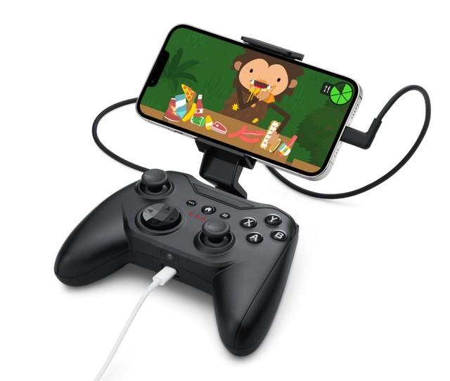 定价398元 苹果官网上架全尺寸iPhone游戏手柄