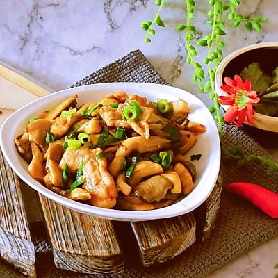 蘑菇炒肉
