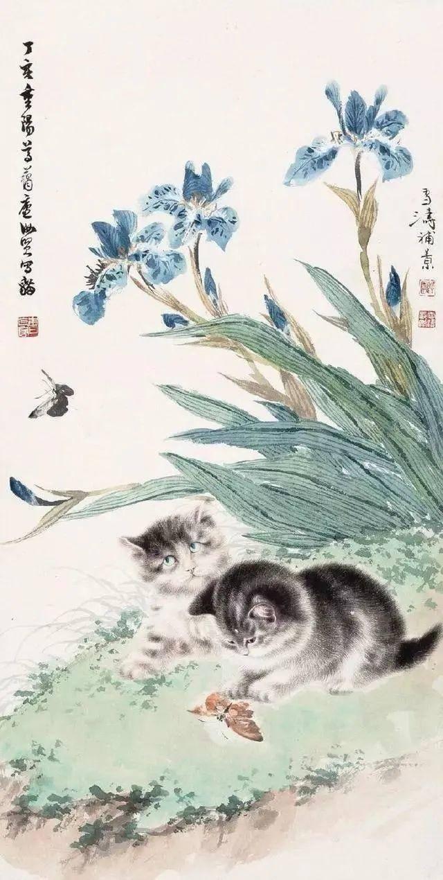 鉴赏丨看四大国画名家笔下的猫