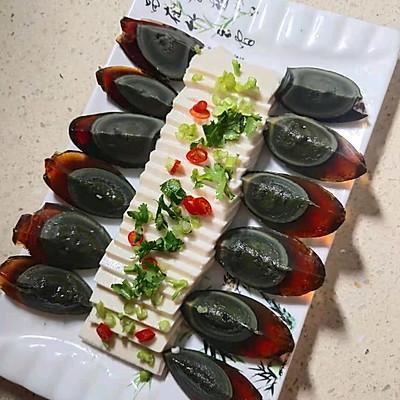 松花蛋豆腐