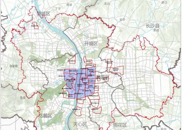 长沙市规划图2021图片