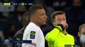 巴黎1-0雷恩 梅西助攻姆巴佩绝杀