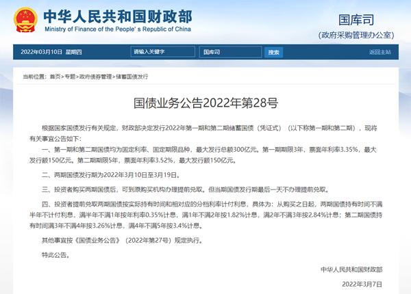 今年首批储蓄国债3月10日开抢 湖南这18家银行可购买吗「抢国债」