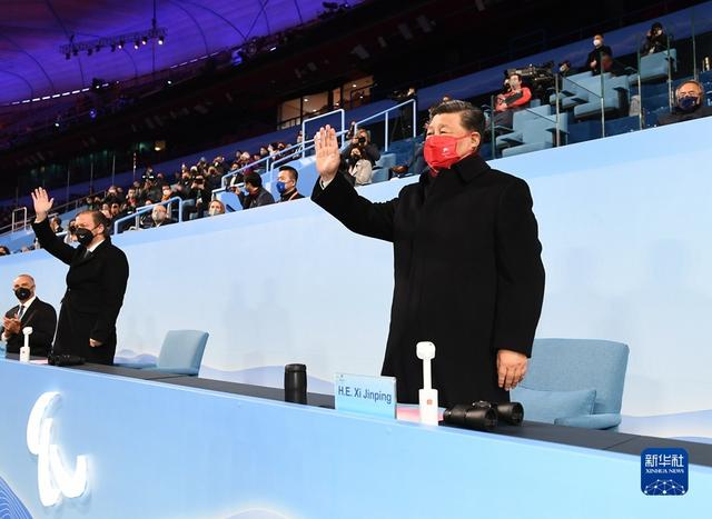 北京2022年冬残奥会圆满闭幕 习近平李克强栗战书汪洋王沪宁赵乐际王岐山 国际残奥委会主席帕森斯出席闭幕式