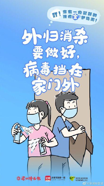 叮，你有一份最新的防疫“宝”护指南