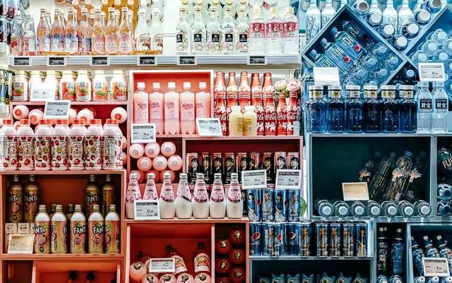 超市商品陈列图片