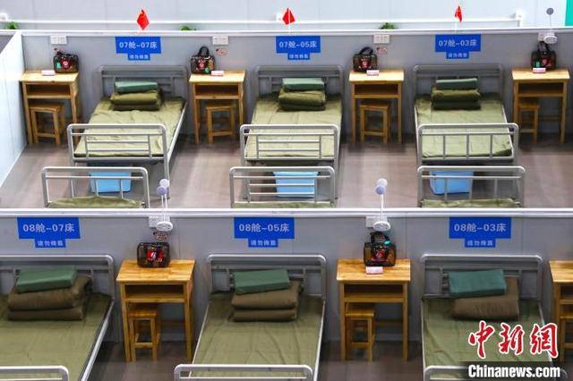 探访江西南昌首个方舱医院 正式投入使用