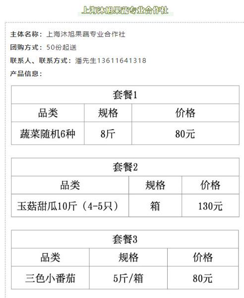 最新！浦东地产农产品团购直送又来了