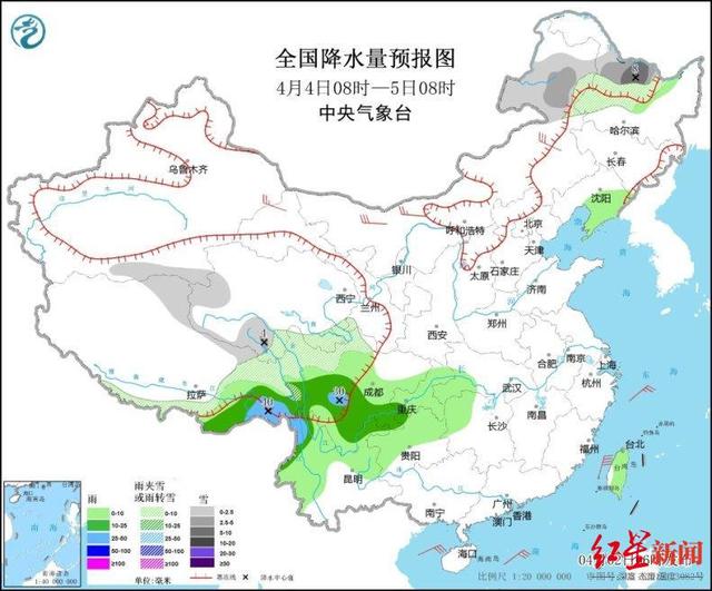 清明时节多地晴好 四川难逃雨纷纷