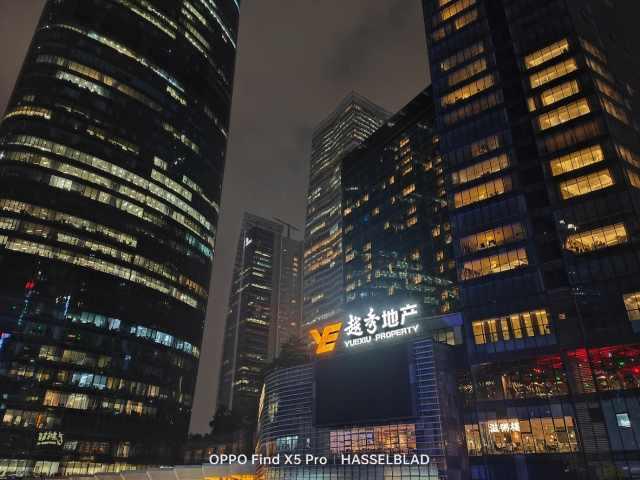 OPPO Find X5 Pro夜景体验：感受马里亚纳X的强大