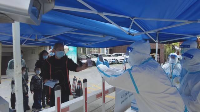4月18日起至21日，封控区内每天进行一次核酸筛查