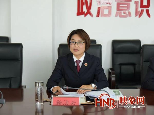 洛阳市检察院党组成员、副检察长陈红伟一行到汝阳院调研